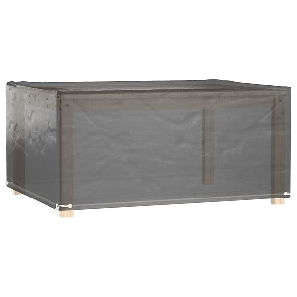 VIDAXL - vidaXL Housses salon de jardin2pcs 8œillets 160x120x75cm rectangulaire - large