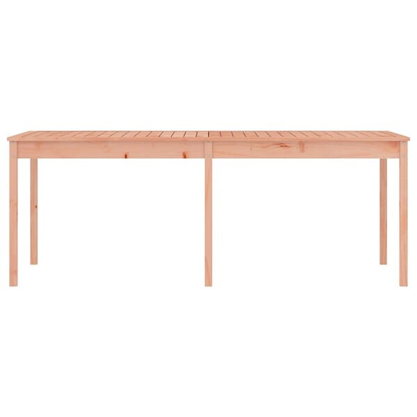VIDAXL - vidaXL Table de jardin 203,5x100x76 cm bois massif de douglas - large