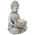 BELIANI - Statue de jardin MONTCEL Gris - vignette