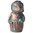 BELIANI - Statue de jardin LOLA Hérisson Marron - vignette