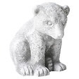 BELIANI - Statue de jardin BOWE Ours Gris - vignette
