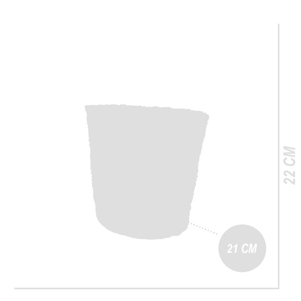 BLOOMIQUE - P. à Plantes Tressé Coco - Lot de 2 Pots - Beige - Jonc de Mer - Panier pour Plantes - large