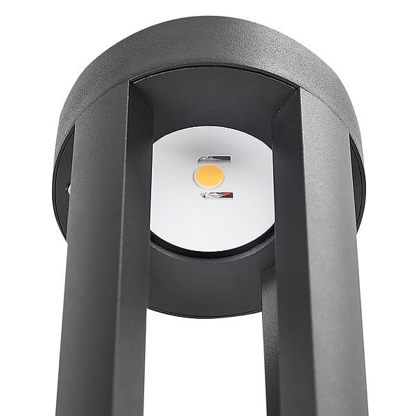 BELIANI - Borne d'extérieur LED PAYETTE Noir - large