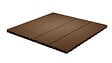 ONEK - Dalle de terrasse WPC Smartdeck 60x60 - Marron - vignette