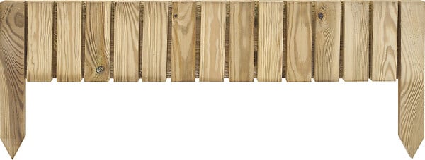 Collections Atlante - Bordure de jardin en pin type claire voie Romy cl3 - large