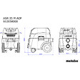 METABO - Aspirateur poussière et béton filaire METABO ASR 35 M ACP  Classe M 1400W - vignette