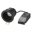 SOLUM - Spot LED SOLUM HYDRA RT2012 RE2020 encastrable dimmable à basse luminace CCT 10W Noir - vignette
