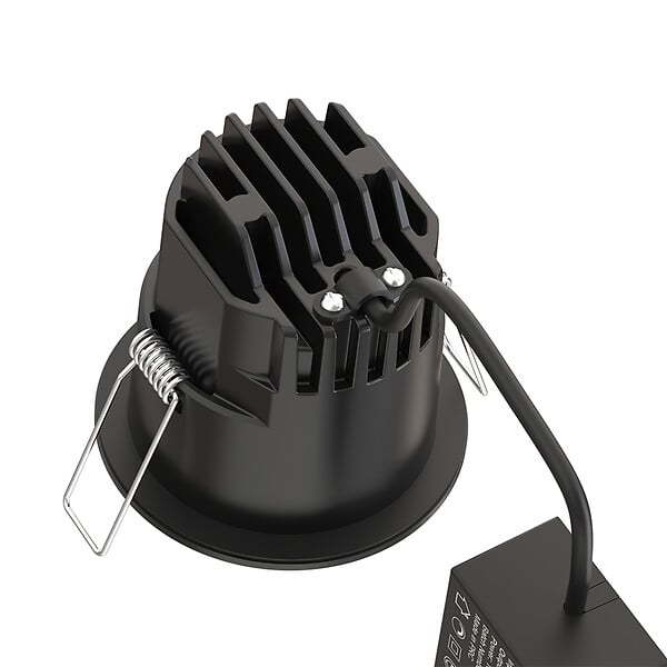 SOLUM - Spot LED SOLUM HYDRA RT2012 RE2020 encastrable dimmable à basse luminace CCT 10W Noir - large