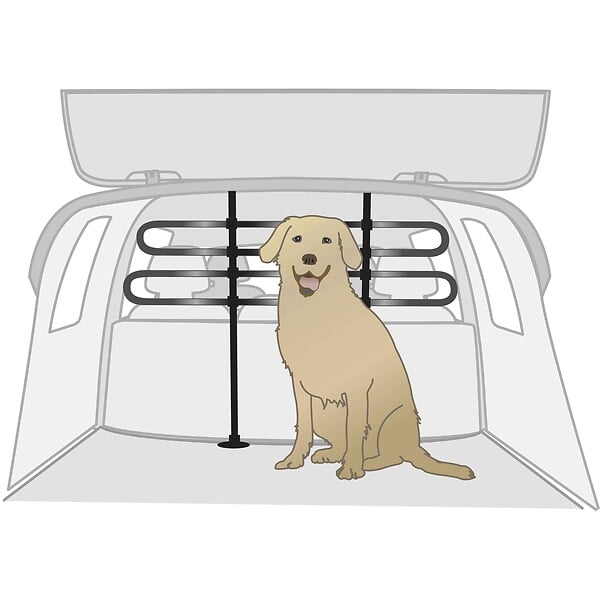 IMDIFA - Grille de séparation pour chien - large