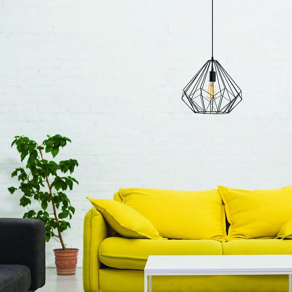 CONCEPT USINE - Suspension filaire en fer noir SASHA - large