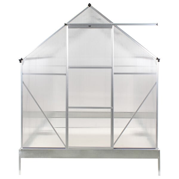 BELIANI - Serre de jardin APULIA Argenté 315 cm - large