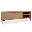 CONCEPT USINE - Meuble TV en bois avec placard NAVI - vignette