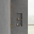 VILLEROY ET BOCH - Mitigeur douche thermostatique  Universal rond Or brossé - vignette