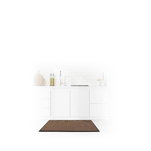 5 FIVE SIMPLY SMART - Tapis anti-dérapant tissu chiné 45x120cm - large