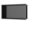 SWISS AQUA TECHNOLOGIES - Swiss Aqua Technologies Niche de Douche à encastrer, Gun Metal (SATAURN6030BGM) - vignette