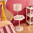 ATMOSPHERA - Lampe à poser champignon secteur Rona beige H49cm - vignette