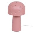 ATMOSPHERA - Lampe droite champignon Starry H.27cm rose - vignette