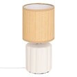 ATMOSPHERA - Lampe à poser champignon secteur Tylia blanc H26,5cm - vignette