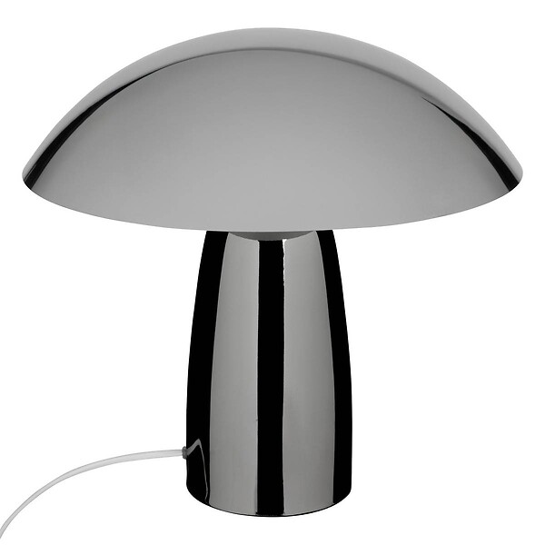 ATMOSPHERA - Lampe champignon secteur Omia argent H34cm - large
