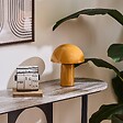 ATMOSPHERA - Lampe champignon secteur Lito ocre H24,5cm - vignette