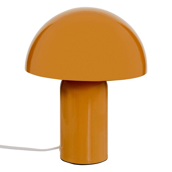 ATMOSPHERA - Lampe champignon secteur Lito ocre H24,5cm - large