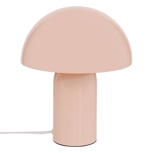ATMOSPHERA - Lampe champignon secteur Lito pêche H24,5cm - large