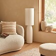 ATMOSPHERA - Lampadaire droit secteur Keyah gris H111cm - vignette