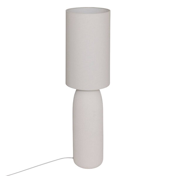 ATMOSPHERA - Lampadaire droit secteur Keyah gris H111cm - large
