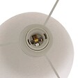 ATMOSPHERA - Lampadaire droit secteur Keyah gris H111cm - vignette