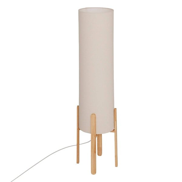 ATMOSPHERA - Lampadaire droit secteur Rafa beige H107cm - large