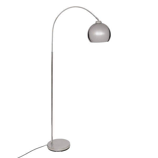 ATMOSPHERA - Lampadaire arc secteur Floris argent H177cm - large