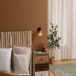 ATMOSPHERA - Applique murale/plafonnier Myha beige 10x10cm - vignette