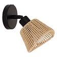 ATMOSPHERA - Applique murale/plafonnier Myha beige 10x10cm - vignette