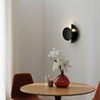 ATMOSPHERA - Applique murale Mysti noir 25x12cm - vignette