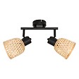 ATMOSPHERA - Applique murale/plafonnier Lio beige 28x17cm - vignette