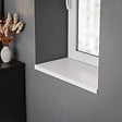 TECNOPROFILS - Appui de fenêtre PVC l. 40 cm x ép. 16 mm - Blanc - 100 cm - vignette