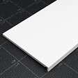 TECNOPROFILS - Appui de fenêtre PVC l. 40 cm x ép. 16 mm - Blanc - 160 cm - vignette