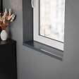 TECNOPROFILS - Appui de fenêtre PVC l. 20 cm x ép. 9 mm - Anthracite - 80 cm - vignette