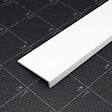 TECNOPROFILS - Appui de fenêtre PVC l. 20 cm x ép. 9 mm - Blanc - 160 cm - vignette