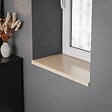 TECNOPROFILS - Appui de fenêtre PVC l. 40 cm x ép. 9 mm - Sable - 80 cm - vignette
