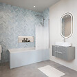 AURYS - Pare bain droit AURYS Mist 1 chromée - vignette