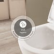 VITRA - WC à poser sans bride VitrA Sento + abattant slim frein de chute blanc - vignette