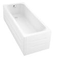 DURAVIT - Baignoire droite D-Code 160 x70 cm + Pare bain droit AURYS Mist 1 chromé - vignette