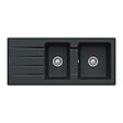 VILLEROY ET BOCH - Evier 1 bac et demi  Architectura 80 Noir - vignette