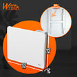 WARMTECH - Radiateur inertie céramique 1000 W - IP24 - Fil pilote 6 ordres - vignette
