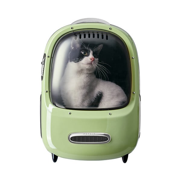 PETKIT - Sac à dos pour animaux Breezy2 - Vert - large