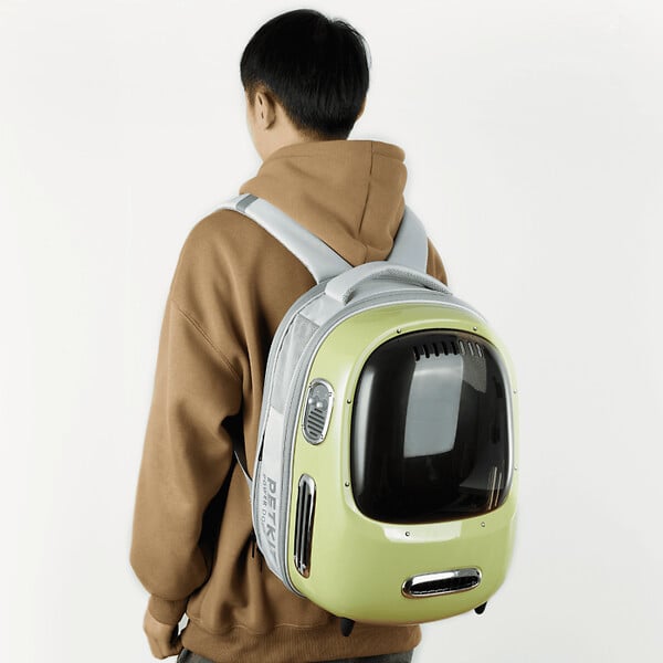 PETKIT - Sac à dos pour animaux Breezy2 - Vert - large