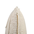 BELIANI - Lot de 2 coussins décoratifs PLEIONE Coton 45 x 45 cm Beige clair Motif géométrique - vignette