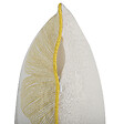 BELIANI - Lot de 2 coussins décoratifs CANDYTUFT 45 x 45 cm Jaune Motif de plante - vignette