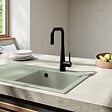 VILLEROY ET BOCH - Robinet de cuisine avec douchette Konic noir mat - vignette